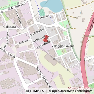 Mappa Via Curtatone, 5, 20019 Settimo Milanese, Milano (Lombardia)