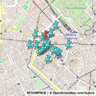 Mappa Via Morozzo della Rocca, 20123 Milano MI, Italia (0.255)