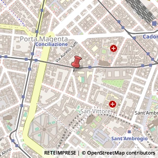Mappa Via Matteo Bandello, 1, 20123 Milano, Milano (Lombardia)