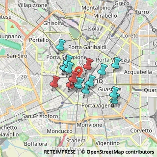 Mappa Torre dei Gorani, 20123 Milano MI, Italia (1.17824)