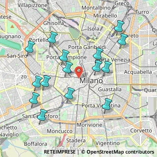 Mappa Torre dei Gorani, 20123 Milano MI, Italia (2.09133)