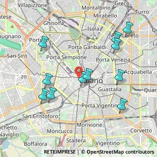 Mappa Torre dei Gorani, 20123 Milano MI, Italia (2.12636)