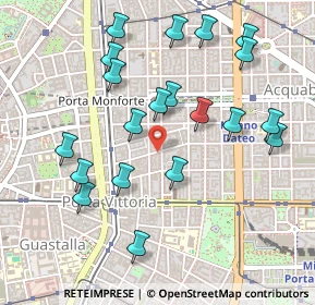 Mappa Via Galvano Fiamma, 20129 Milano MI, Italia (0.516)