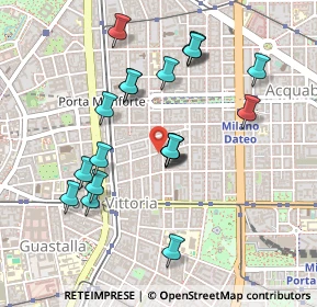 Mappa Via Galvano Fiamma, 20129 Milano MI, Italia (0.4485)