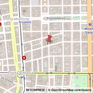 Mappa Via Galvano Fiamma, 19, 20129 Milano, Milano (Lombardia)