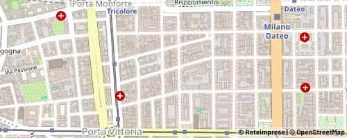 Mappa Milano