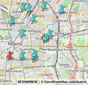 Mappa Via Privata Ozieri, 20129 Milano MI, Italia (2.27846)