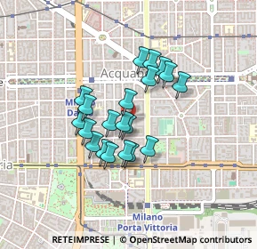 Mappa Via Privata Ozieri, 20129 Milano MI, Italia (0.3205)