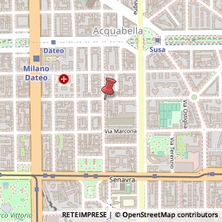 Mappa Via Giuseppe Compagnoni, 24, 20129 Milano, Milano (Lombardia)