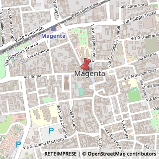 Mappa Via Roma, 5, 20013 Magenta, Milano (Lombardia)