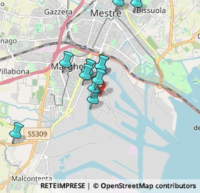 Mappa Corso Gianni Sottana, 30100 Venezia VE, Italia (1.46667)