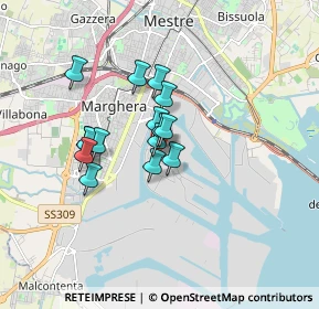 Mappa Corso Gianni Sottana, 30100 Venezia VE, Italia (1.21133)