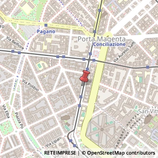 Mappa Viale San Michele del Carso, 12, 20144 Milano, Milano (Lombardia)