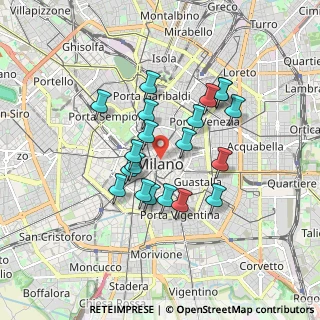 Mappa Duomo M1, 20121 Milano MI, Italia (1.4515)