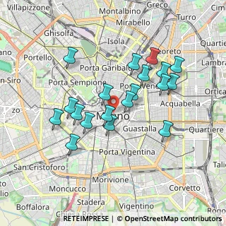 Mappa Duomo M1, 20121 Milano MI, Italia (1.64158)