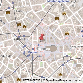 Mappa Piazza del Duomo, 21, 20121 Milano, Milano (Lombardia)
