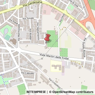 Mappa Via Tagliamento, 82, 37012 Bussolengo, Verona (Veneto)