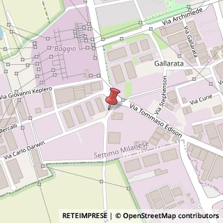 Mappa Via Assiano, 1, 20019 Settimo Milanese, Milano (Lombardia)