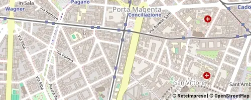 Mappa Milano