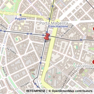 Mappa Viale San Michele del Carso, 3, 20144 Milano, Milano (Lombardia)