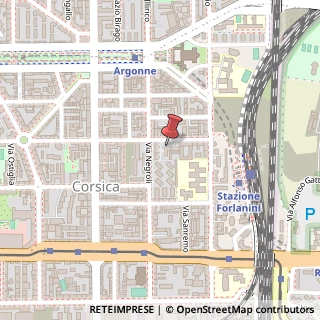 Mappa Via Giancarlo Sismondi, 62, 20133 Milano, Milano (Lombardia)
