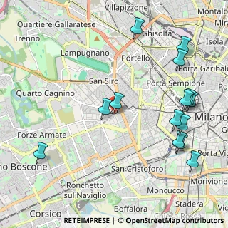 Mappa Piazzale Veronica Gambara, 20146 Milano MI, Italia (2.50286)