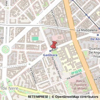 Mappa Piazzale Veronica Gambara, 4, 20146 Milano, Milano (Lombardia)