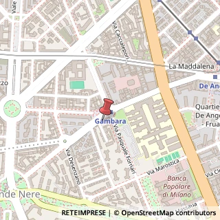 Mappa Piazzale Veronica Gambara, 5, 20146 Milano, Milano (Lombardia)