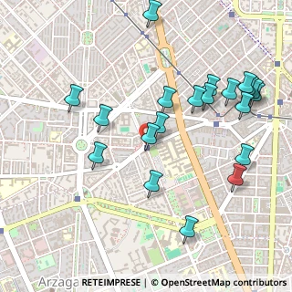 Mappa Piazzale Veronica Gambara, 20146 Milano MI, Italia (0.5615)