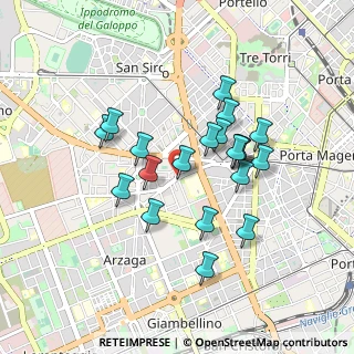Mappa Piazzale Veronica Gambara, 20146 Milano MI, Italia (0.7625)