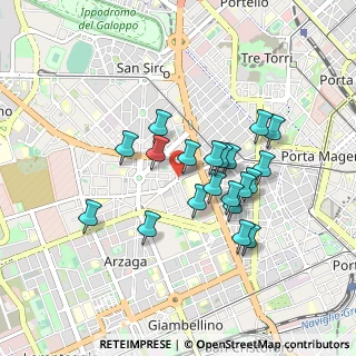 Mappa Piazzale Veronica Gambara, 20146 Milano MI, Italia (0.7485)