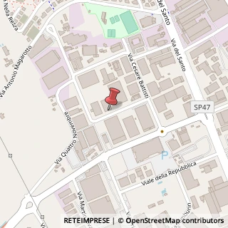 Mappa Via Cesare Battisti, 34, 35010 Limena, Padova (Veneto)