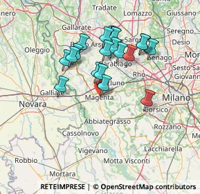 Mappa Via S. Biagio, 20013 Magenta MI, Italia (12.576)
