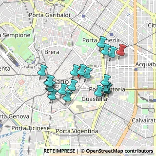 Mappa Galleria S. Carlo, 20122 Milano MI, Italia (0.778)