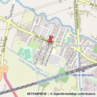 Mappa Via dello Scoiattolo, 4, 30034 Mira, Venezia (Veneto)