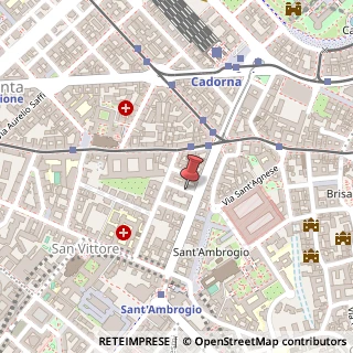 Mappa Via Giovanni Marradi,  3, 20123 Milano, Milano (Lombardia)