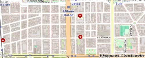 Mappa Milano