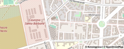 Mappa Milan