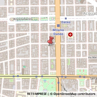 Mappa Via Carlo Poma, 21, 20129 Milano, Milano (Lombardia)