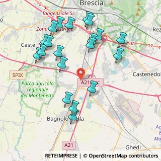 Mappa Via Alessando Volta, 25020 Poncarale BS, Italia (4.3835)