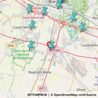 Mappa Via Volta, 25020 Poncarale BS, Italia (6.63214)