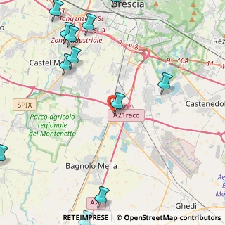 Mappa Via Alessando Volta, 25020 Poncarale BS, Italia (6.45846)