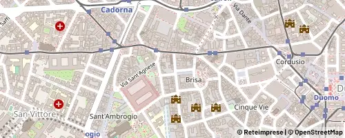 Mappa Mailand
