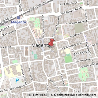 Mappa Via Pretorio, 16, 20013 Magenta, Milano (Lombardia)