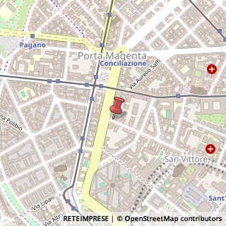 Mappa Via San Vittore, 40, 20123 Milano, Milano (Lombardia)