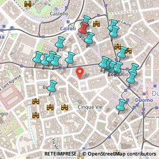 Mappa Piazza degli Affari, 20123 Milano MI, Italia (0.259)