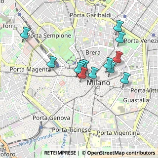 Mappa Piazza degli Affari, 20123 Milano MI, Italia (0.77231)