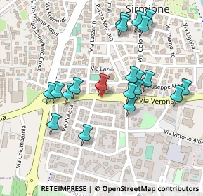 Mappa Via Curiel, 25019 Sirmione BS, Italia (0.2355)