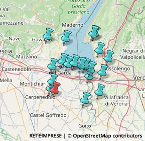 Mappa Via Curiel, 25019 Sirmione BS, Italia (10.59)