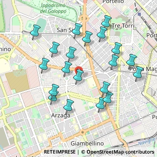 Mappa Via Jacopo Palma, 20146 Milano MI, Italia (1.013)